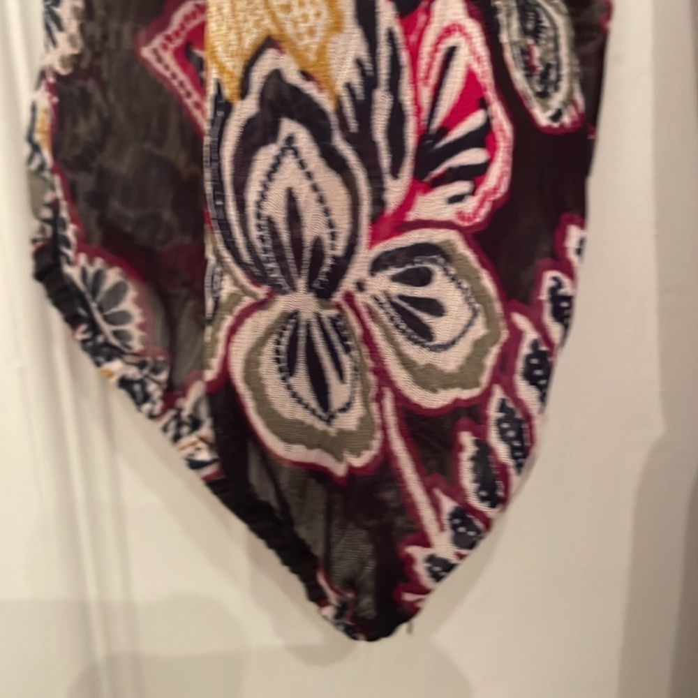 Floral 3/4 length Sleeves Banana Republic Dress - Picture 5 of 7